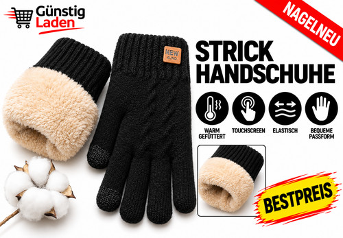 Strickhandschuhe herren winter - herren,
