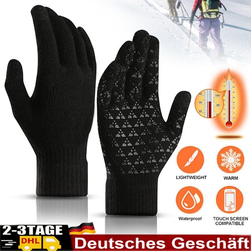 Fingerhandschuhe strick neu - strick,