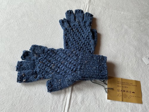 Halbfinger handschuhe blau - halbfinger-handschuhe,