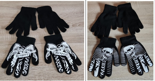 Paar jungen handschuhe - paar,