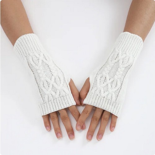 Halb finger handschuhe - , für