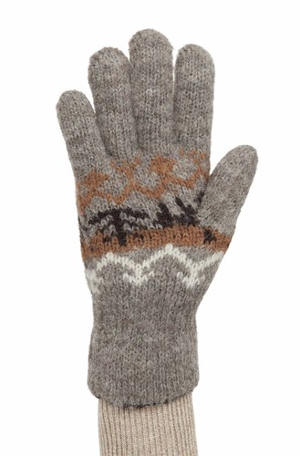 Alpaka fingerhandschuhe natura - fingerhandschuhe,