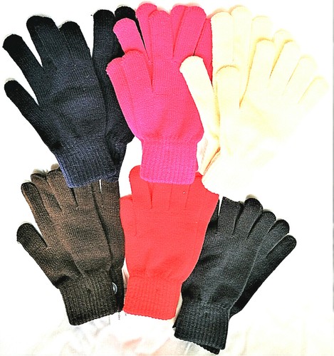 Strick-Finger-Handschuhe