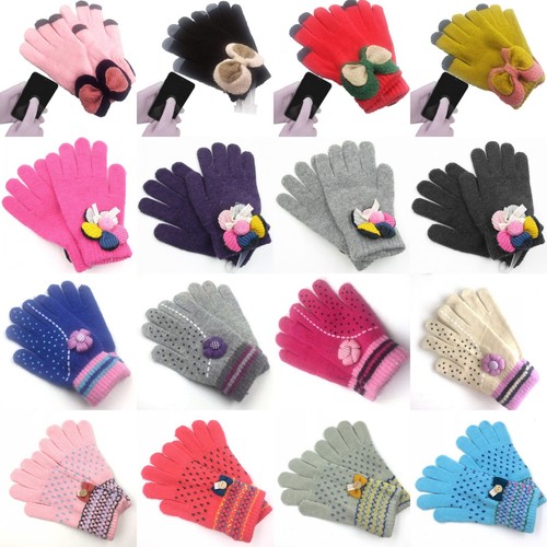 Weich wolle handschuhe blume - weich,