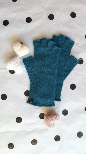 Halbfinger handschuhe aus - halbfinger,