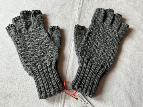 Herren-Halbfinger-Handschuhe