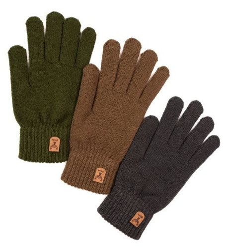 Sportlicher strick handschuh - sportlicher, strick-handschuh