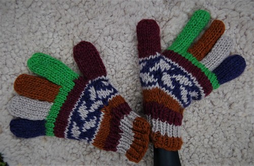 Strick handschuhe - strick,
